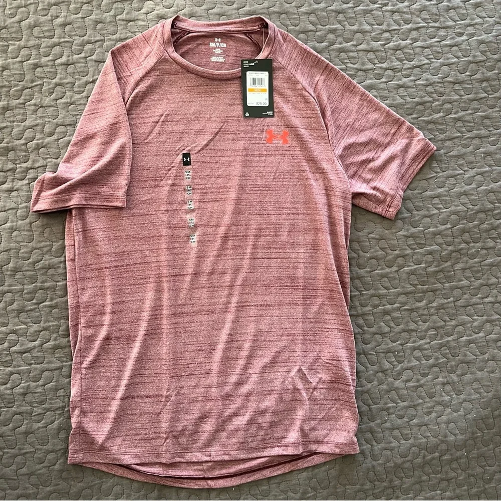 Under Armour Men’s Short Sleeve Small Shirt - Picture 2 of 4